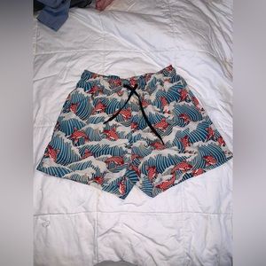 Men’s swim shorts.